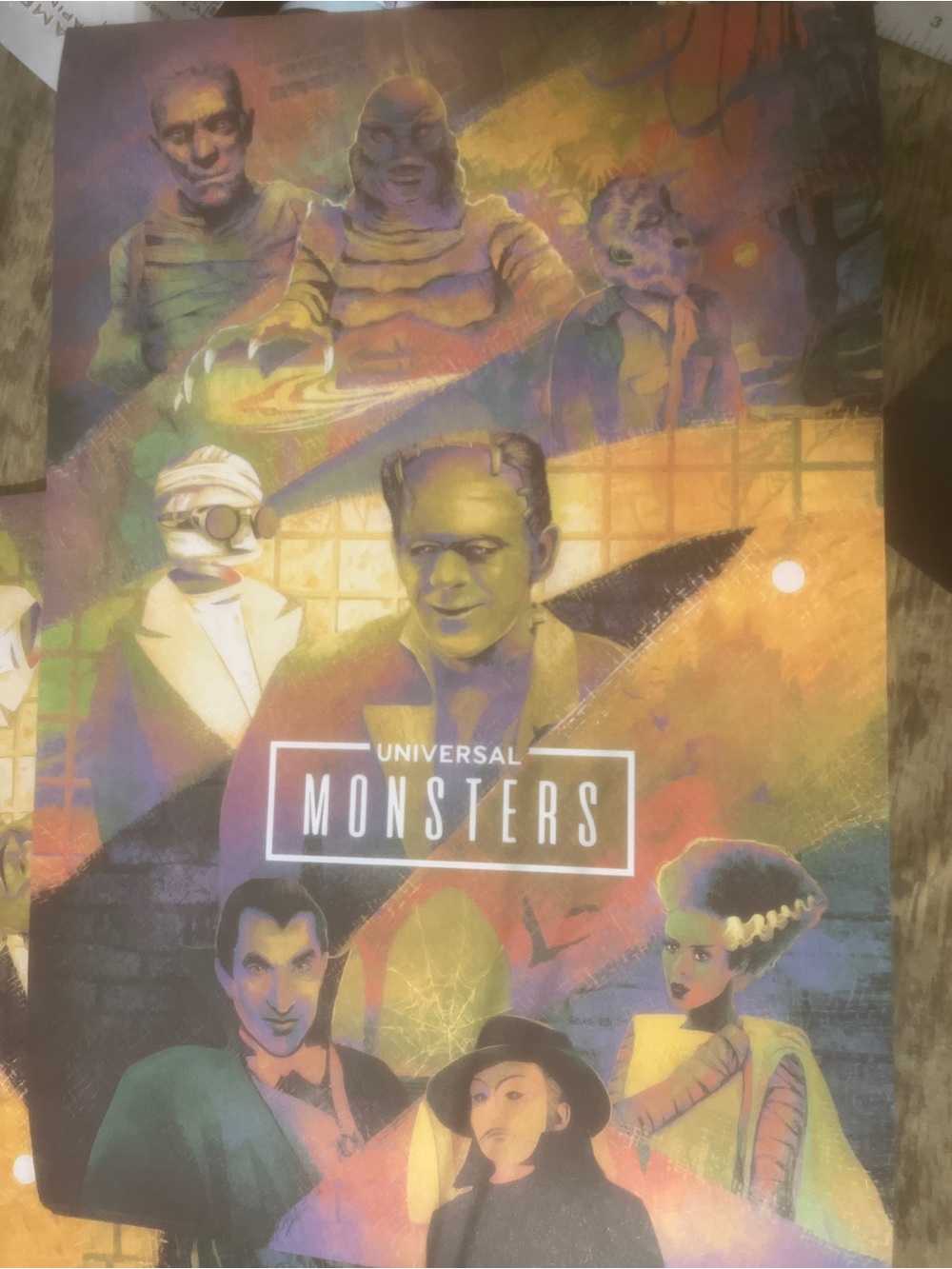 Universal Monsters NEW Poster 10/2026 12x18